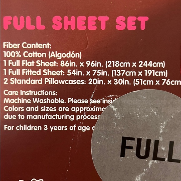 Hello Kitty and Friends Full Size Sheet Set - Picture 2 of 3